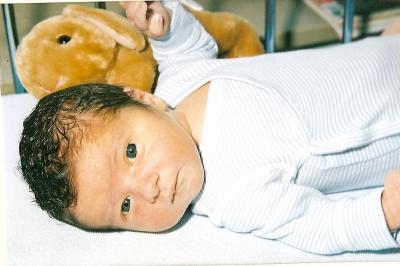 louis bebe maintenant il a 3 ans.