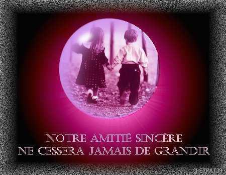 pour toi mon ami(e)