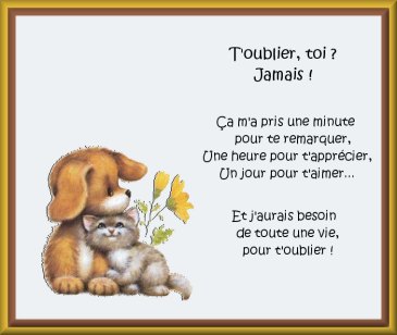 pour toi mon amie.