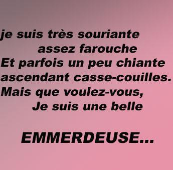 et fiere de l'etre lolllll   je le reconnais.