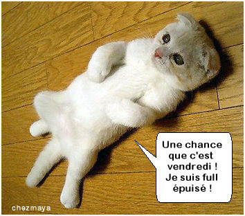 ah oui que ca fais du bien le vendredi lol.