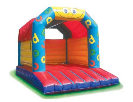 voici le chateau gonflable pour l'anniversaire de ma fille.