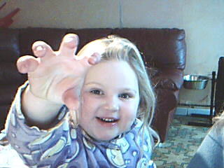coucou elle c oceane ma fille. 5 ans.