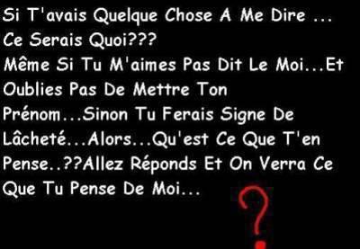 allez fais un effort cher visiteur. met moi au moin un com.
