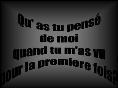 allez soyez honnete ceux qui me connaisse , ne parlez pas encore comme des faux cul dite moi honnetement.